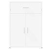 vidaXL Komoda biela 60x30x84 cm kompozitné drevo