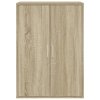 vidaXL Komody 2 ks dub sonoma 60x31x84 cm kompozitné drevo