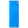 vidaXL Samonafukovací kempingový matrac s vankúš 1 osoby modrý