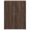 vidaXL Kartotéka hnedý dub 60x32x77,5 cm kompozitné drevo