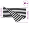 vidaXL Tieniaca sieť antracitovo-biela 1,8x50 m HDPE 195 g/m²