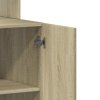 vidaXL Kuchynská skrinka dub sonoma 60x50x180 cm kompozitné drevo