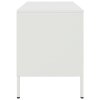 vidaXL TV skrinka biela 68x39x50,5 cm oceľ