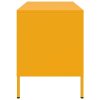 vidaXL TV skrinky 2 ks horčicovo-žlté 68x39x50,5 cm oceľ