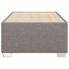 vidaXL Rám postele bez matraca Taupe 80x200 cm Látka