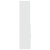 vidaXL Vysoká skrinka biela 80x42,5x185 cm kompozitné drevo