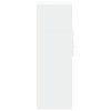 vidaXL Vysoká skrinka biela 45x42,5x124 cm kompozitné drevo