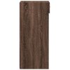 vidaXL Komoda hnedý dub 40x42,5x93 cm kompozitné drevo