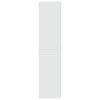 vidaXL Vysoká skrinka biela 80x42,5x185 cm kompozitné drevo