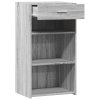 vidaXL Komoda sivý dub sonoma 50x42,5x93 cm kompozitné drevo