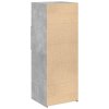 vidaXL Vysoká skrinka betónová sivá 45x42,5x124 cm kompozitné drevo
