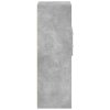vidaXL Vysoká skrinka betónová sivá 40x42,5x124 cm kompozitné drevo