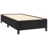 vidaXL Posteľný rám boxspring s matracom čierny 80x200 cm zamat