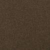 vidaXL Posteľ bez matraca tmavohnedá 140x190 cm látka