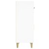 vidaXL Komoda biela 69,5x34x89 cm spracované drevo