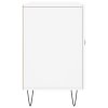 vidaXL Komoda, biela 100x36x60 cm, kompozitné drevo