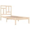 vidaXL Posteľ bez matraca 90x190 cm masívna borovica