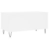 vidaXL Konferenčný stolík biely 90x44,5x45 cm spracované drevo