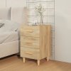 vidaXL Nočný stolík dub sonoma 40x40x66 cm kompozitné drevo