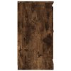vidaXL Komoda dymový dub 70x35,5x67,5 cm spracované drevo