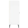 vidaXL Komoda biela 69,5x34x90 cm kompozitné drevo
