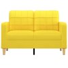 vidaXL 3-miestna pohovka bledožltá 120 cm látka