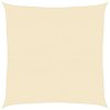 vidaXL Tieniaca plachta 160 g/m², krémová 6x6 m, HDPE