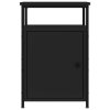 vidaXL Nočné stolíky 2 ks čierne 40x42x60 cm kompozitné drevo