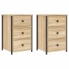 vidaXL Nočné stolíky 2 ks dub sonoma 40x36x60 cm kompozitné drevo
