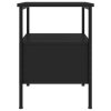 vidaXL Nočné stolíky 2 ks čierne 34x36x50 cm kompozitné drevo