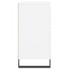 vidaXL Komoda biela 60x35x70 cm spracované drevo