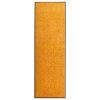 vidaXL Rohožka, prateľná, oranžová 60x180 cm