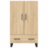vidaXL Vysoká skrinka dub sonoma 69,5x31x115 cm kompozitné drevo