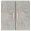 vidaXL Nástenná skrinka betónovo sivá 60x30x60 cm spracované drevo