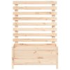 vidaXL Záhradný kvetináč s regálom 79x39,5x114 cm masívna borovica