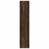 vidaXL Knižnica hnedý dub 57x28,5x107,5 cm kompozitné drevo
