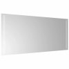 vidaXL LED kúpeľňové zrkadlo 90x40 cm