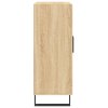 vidaXL Komoda dub sonoma 69,5x34x90 cm kompozitné drevo