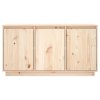 vidaXL Komoda 111x34x75 cm borovicový masív