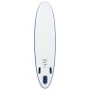 vidaXL Stand up paddleboard SUP, nafukovací, modro biely