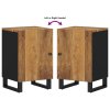 vidaXL Nočný stolík 38x33x58 cm masívne mangovníkové drevo