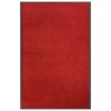 vidaXL Rohožka červená 80x120 cm