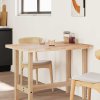 vidaXL Stolová doska obdĺžniková 100x80x4 cm masívna akácia