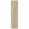 vidaXL Šatník, dub sonoma 100x50x200 cm, kompozitné drevo