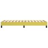 vidaXL Posteľný rám s boxspringom zelený 90x200 cm látka