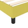 vidaXL Posteľný rám s boxspringom zelený 90x200 cm látka