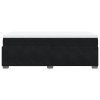 vidaXL Posteľný rám boxspring s matracom čierny 90x190 cm zamat