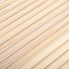 vidaXL Lamelové dvierka na skrinku 4 ks 99,3x39,4 cm, borovicový masív