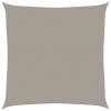 vidaXL Tieniaca plachta 160 g/m² štvorec bledosivá 4,5x4,5 m HDPE