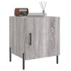 vidaXL Nočné stolíky 2 ks sivý dub sonoma 40x40x50 cm kompozitné drevo